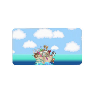 Baby Noahs Ark Hersheys Miniature Candy bar wrap Label