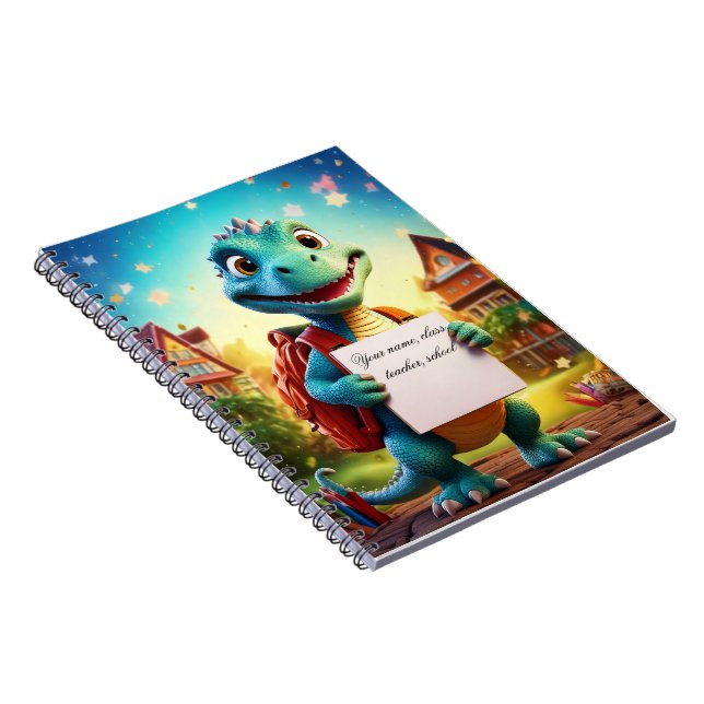 Baby notebook - Dinosaur (Right Side)