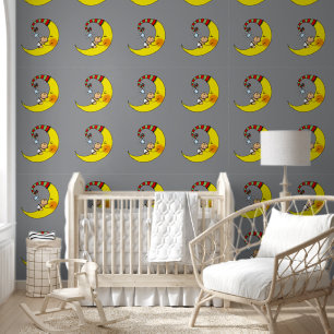 baby nursery good night moon wallpaper