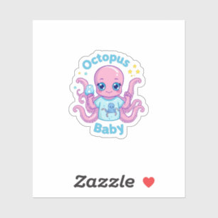 Baby Octopus Sticker