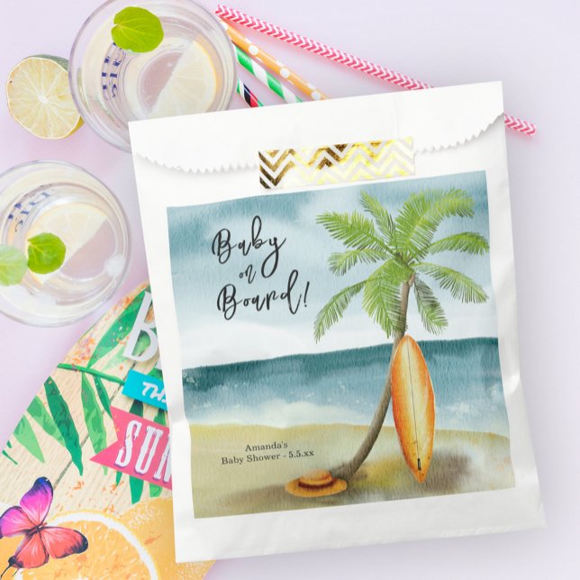 Baby on board Baby Shower Favour Bags (Creator Uploaded)