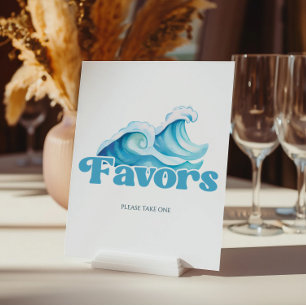 Baby on Board Baby Shower Favours Sign