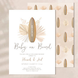 Baby on Board Baby Shower Invitation