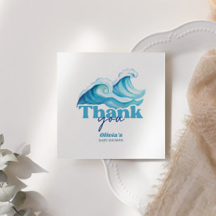 Baby on Board Baby Shower Thank You Favour Tags