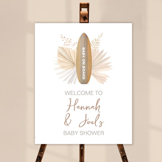 Baby on Board Baby Shower Welcome Sign (Creator Uploaded)