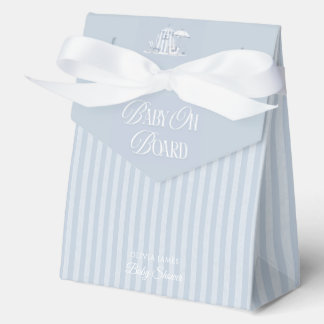 Baby on board beach baby shower favour box