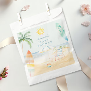 Baby on Board Beach Surf Baby Shower Favour Bags