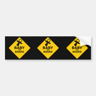 Baby On Board Bumper Sticker