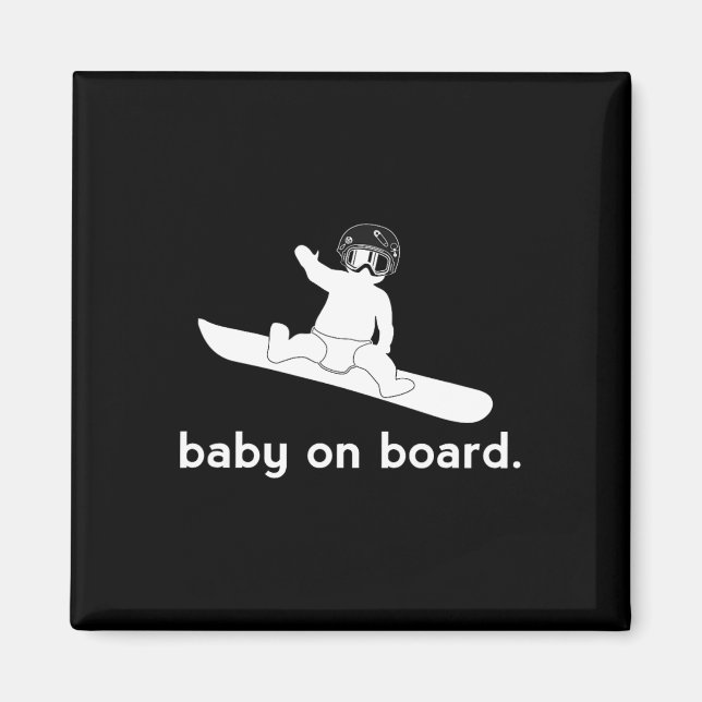 Baby On Board  Magnet (Front)