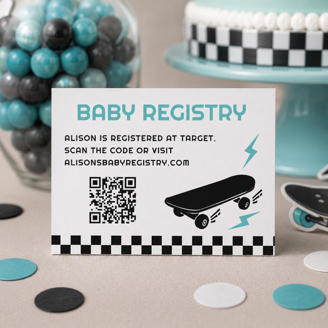 Baby on Board Skateboard Registry Cards (Creator Uploaded)