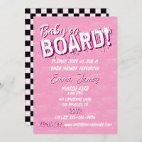 Baby on Skateboard Shoes - Girl -