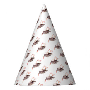 Baby on Stork Party Hat