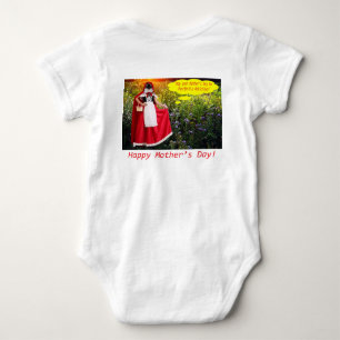 baby one piece. Happy Mother's Day. ragdollcat/l Bodysuit
