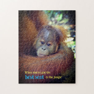 Baby Orangutan Jigsaw Puzzle