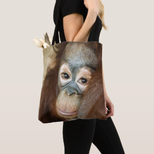 Baby Orangutan Tote Bag