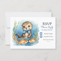Baby Otter Boy Birthday Party