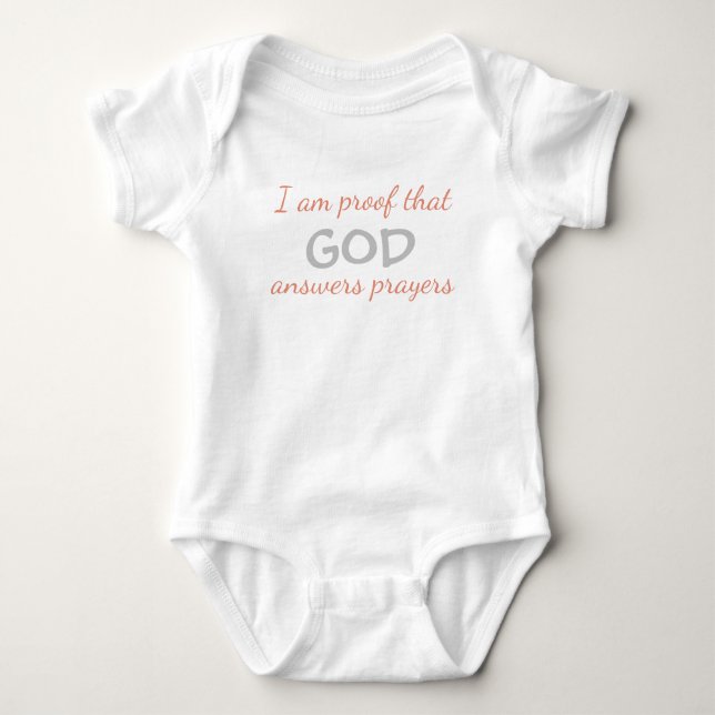 Baby Outfit Bodysuit (Front)