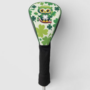 Baby Owl Cute St Patrick Cartoon Golf Head Cover