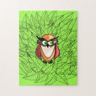 Baby Owl Jigsaw Puzzle