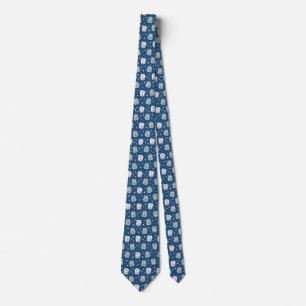 Baby Owl Pattern 🦉 Tie