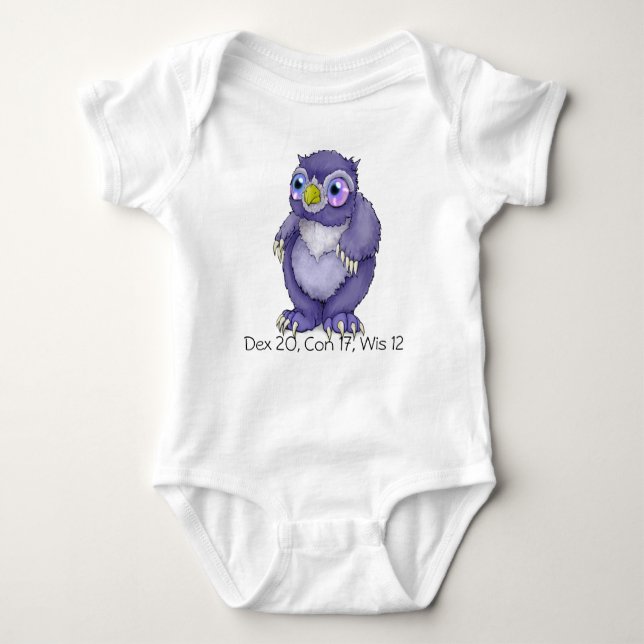 Baby Owlbear Infant Bodysuit (Front)