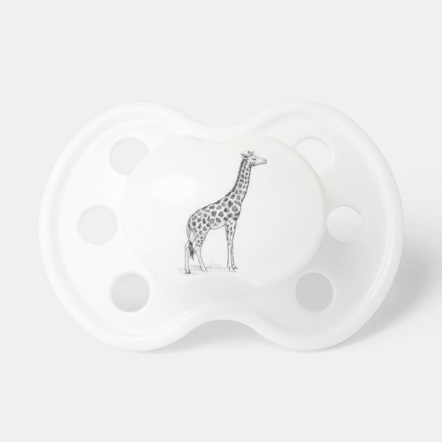 Baby Pacifier with a Girraffe (Front)