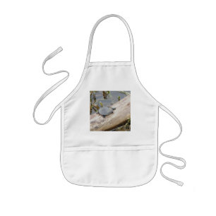 Baby Painted Turtle Kid Apron