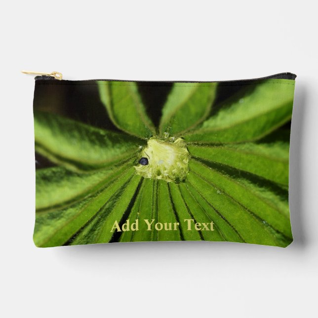 Baby Palm Plant by Shirley Taylor Accessory Pouch (Front)