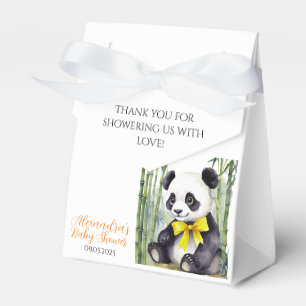 Baby Panda Bear Baby Shower Favour Box