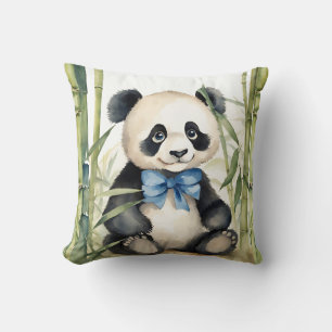 Baby Panda Bear Boys Cushion