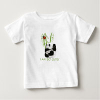 baby panda shirt, I am so cute!