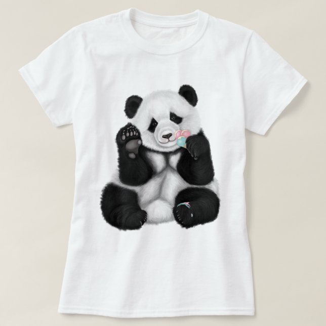 Baby panda T-Shirt (Design Front)