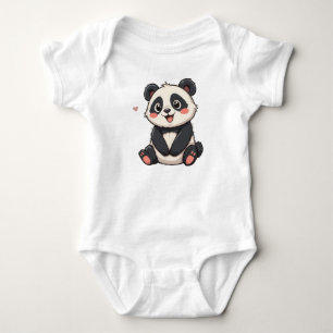 Baby Panda T-Shirt Bodysuit