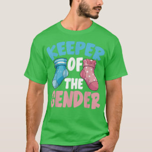 Baby Party Keeper Of The Gender Baby Shower Gender T-Shirt