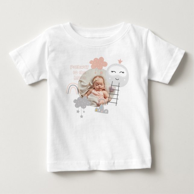 Baby Pathway to the Moon Photo T-Shirt (Front)