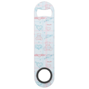 baby pattern with teddy bear