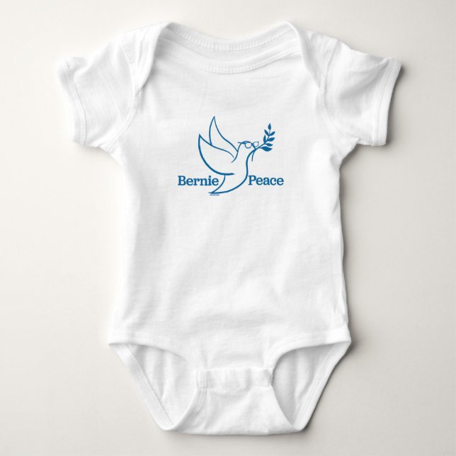 Baby Peace Bird Bodysuit (Front)