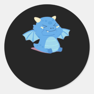 Baby - Peekabo Classic Round Sticker