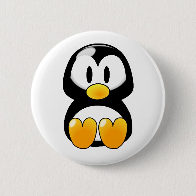 Baby Penguin Button (Front)