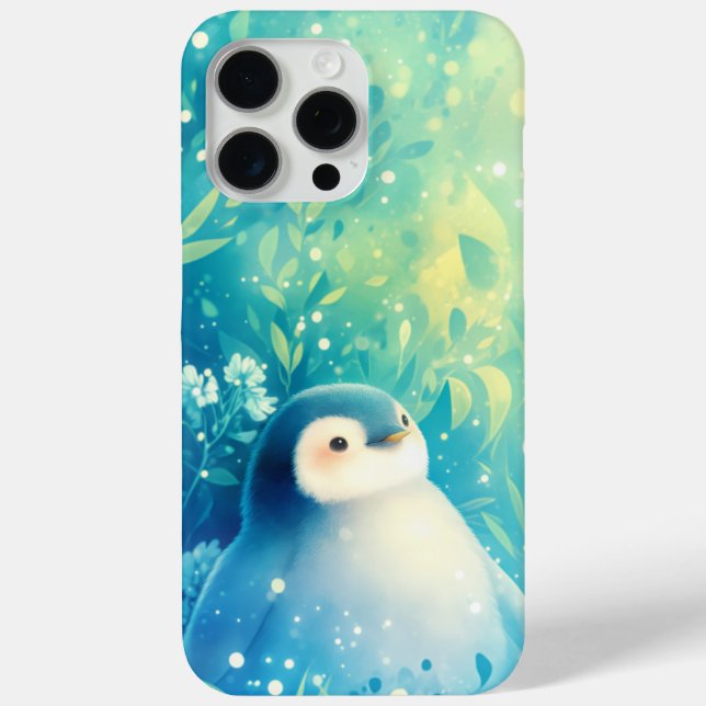 Baby Penguin Charm Case-Mate iPhone Case (Back)