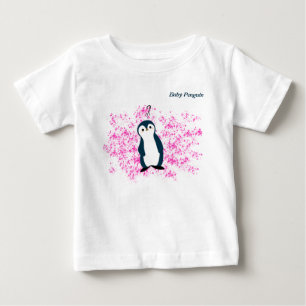 Baby Penguin Confused Baby T-Shirt