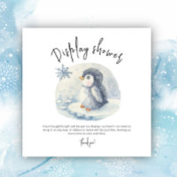 Baby Penguin - display shower