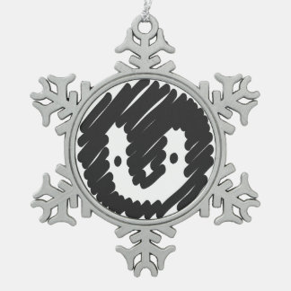 Baby Penguin Snowflake Ornament