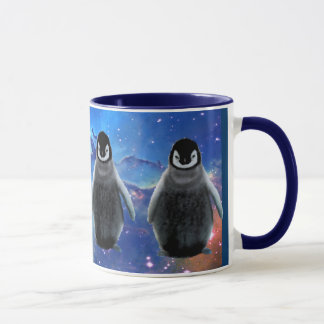 BABY PENGUIN & STARS Wildlife Supporter Coffee Mug