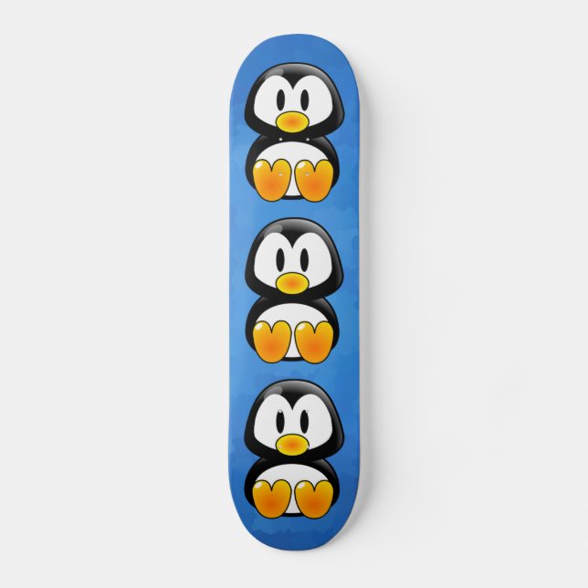baby penguin tux skateboard (Front)
