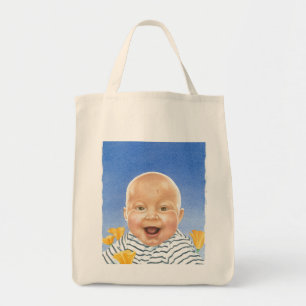 BABY PEPPER GROCERY TOTE BAG