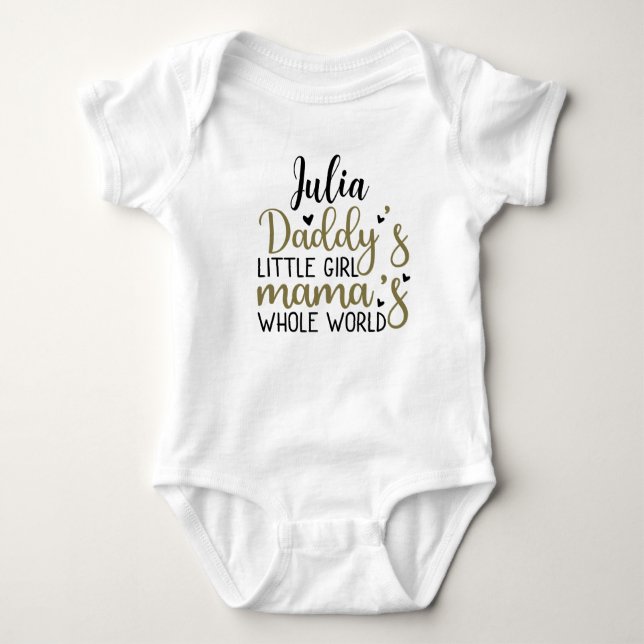 Baby Personalised Bodysuit (Front)
