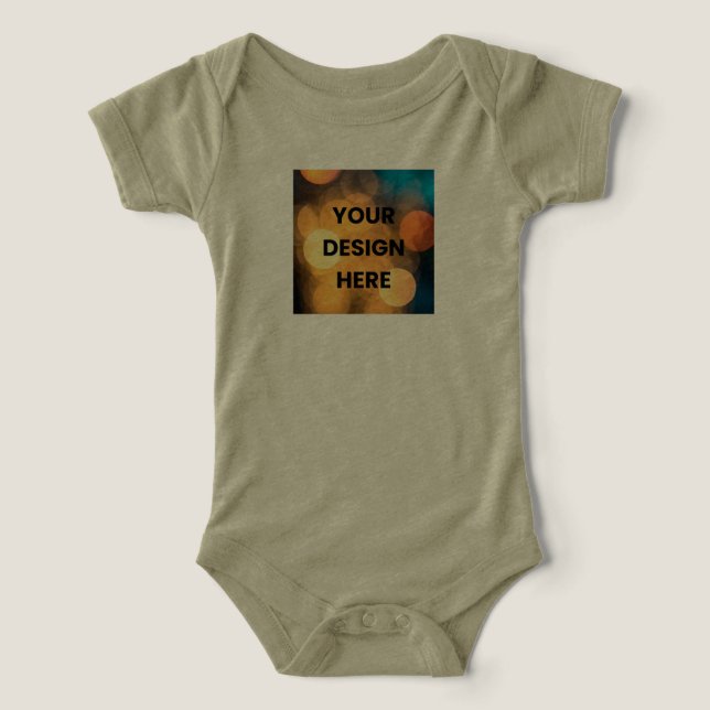 Baby Personalized T-Shirt – Upload Design (Design Front)