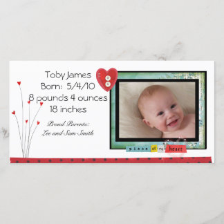 Baby Photo card