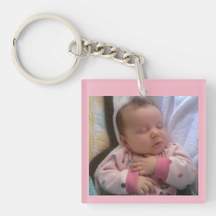 Baby Photo Keychain Gift for Mum or Grandma